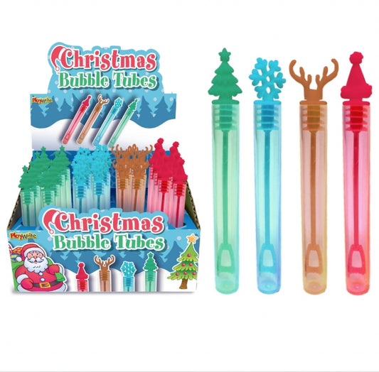 Christmas Bubble Tubes (x2)